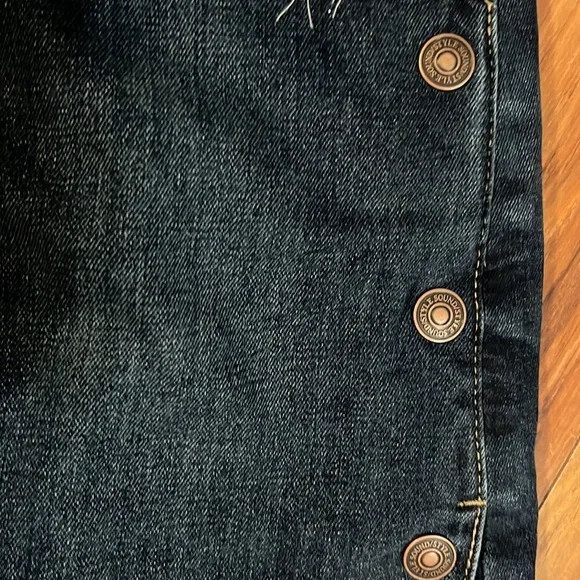 Sound/Style Versona dark wash denim skirt, size 8. NWT. - Picture 7 of 9
